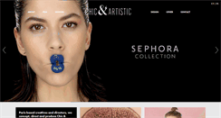 Desktop Screenshot of chic-artistic.com